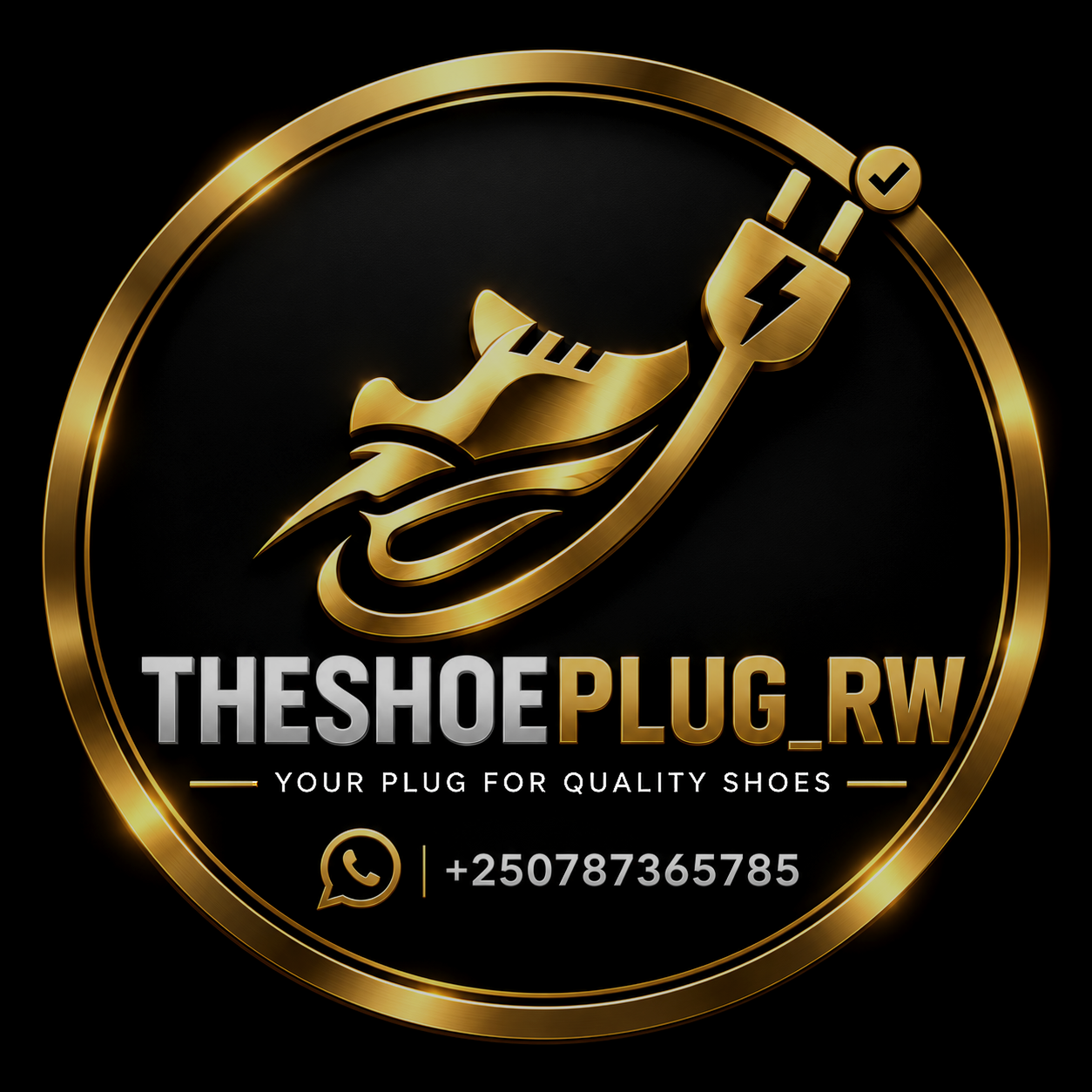 The Shoe Plug Rwanda official sign